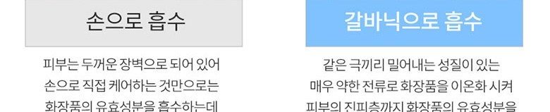 리버스 갈바닉 고주파 마사지기