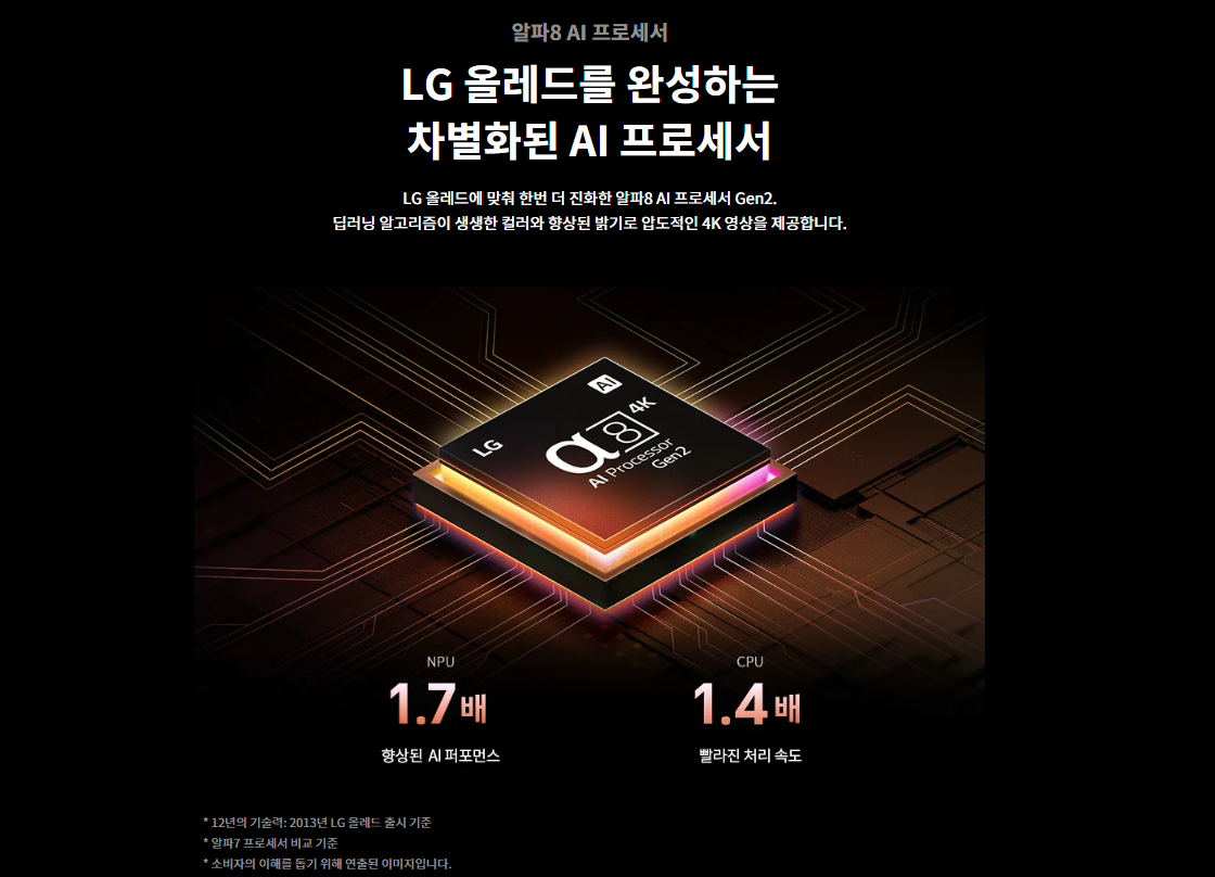 LG 올레드 AI (스탠드형) + LG 스탠바이미 2
