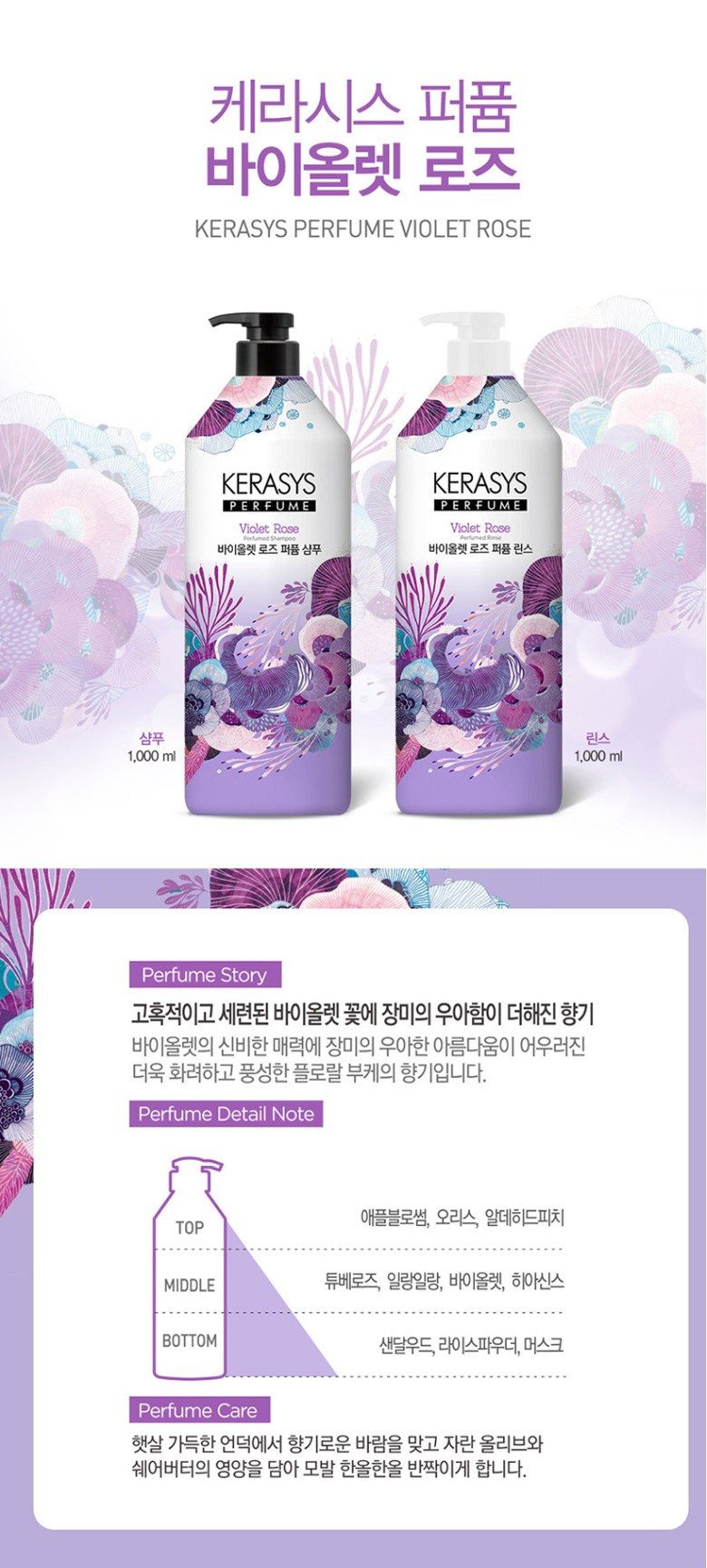 케라시스 퍼퓸 1L 3종세트
