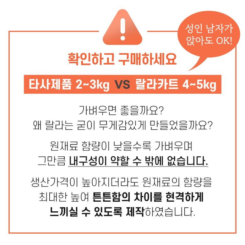 랄라 플렉시블 Premier 360도 4바퀴 접이식카트, 라벤더X그레이, 1개
