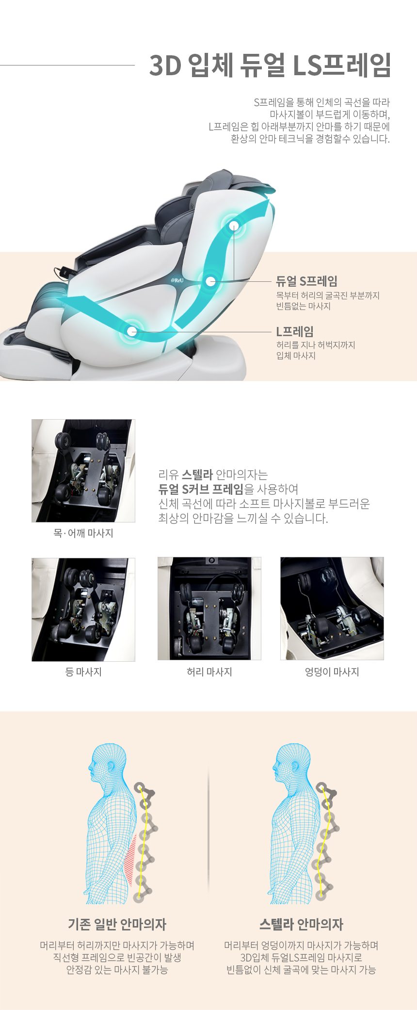 리유 스텔라 SL9000 4D 안마의자